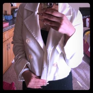 Golden cream blazer